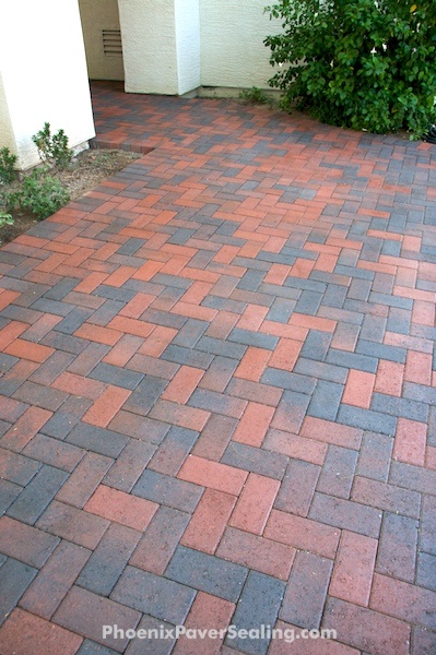 Rectangular Red Paver Blocks
